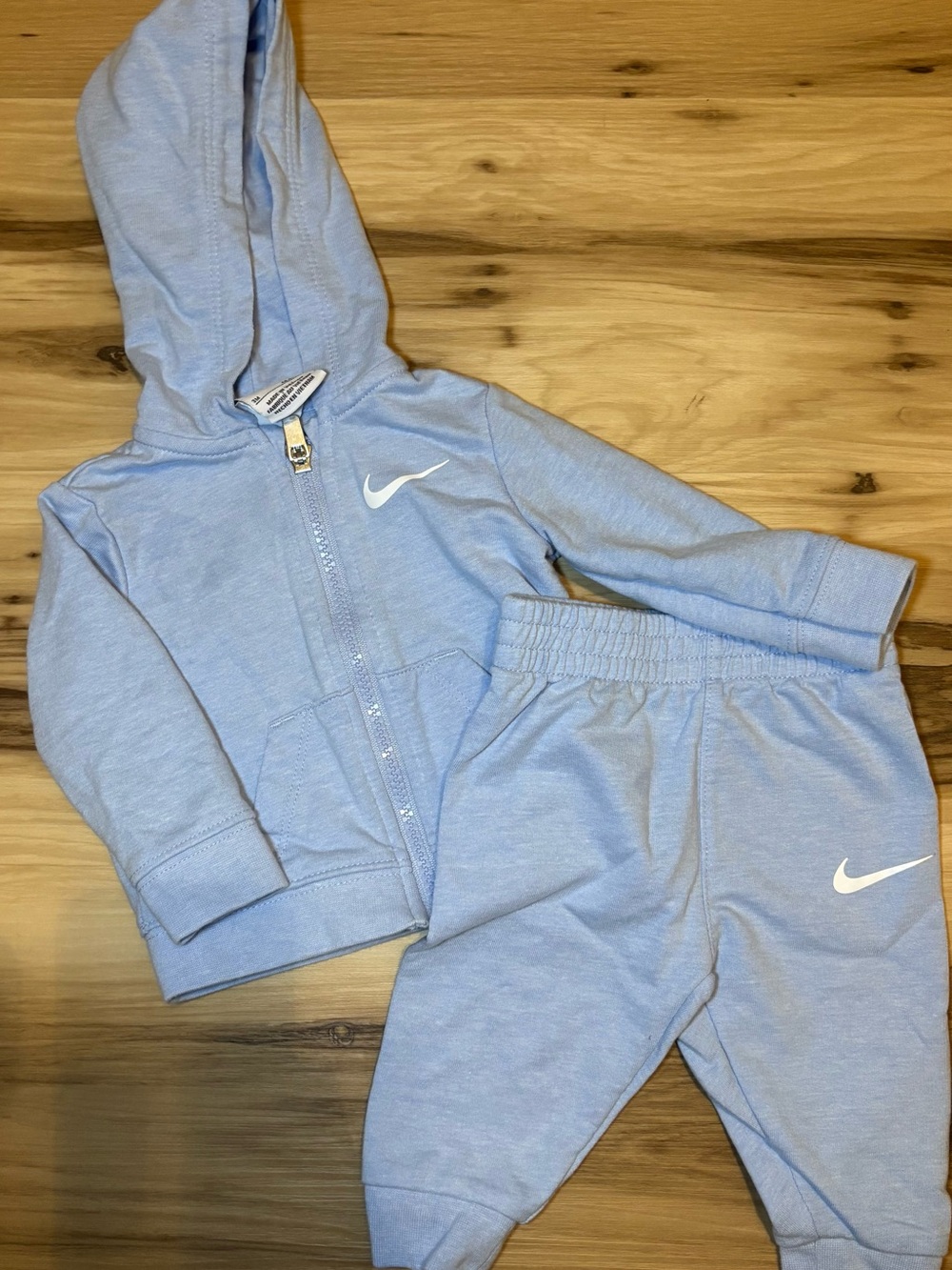 Nike Kids Light Blue Hoodie & Joggers Set